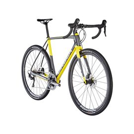 Кроссовый велосипед Orbea Terra M20-D, 2019, Вариант УТ-00113673: Рама: S (Рост: 166 - 173 см) Цвет: Антрацит/желтый, изображение  - НаВелосипеде.рф