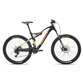 Двухподвесный велосипед Orbea OCCAM AM H50, 2019, I252MI, Вариант УТ-00113671: Рама: M (Рост: 160 - 175 см) Цвет: Черный/оранжевый/фисташковый, изображение  - НаВелосипеде.рф