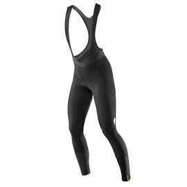 Велорейтузы c лямками Mavic SEQUENCE Thermo, женские, черный, 2019, 399343, Вариант УТ-00113286: Размер: L, изображение  - НаВелосипеде.рф