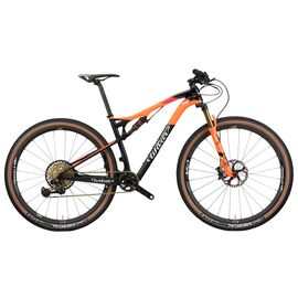 Двухподвесный велосипед Wilier 110FX XTR FOX 32 SC Enve, 2019, Вариант УТ-00115450: Рама: М (Рост: 171-176 см), Цвет: черный/оранжевый, изображение  - НаВелосипеде.рф