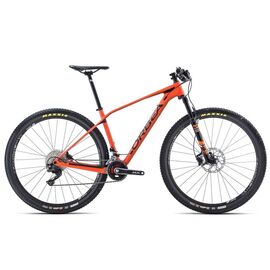 Горный велосипед Orbea ALMA 27" M25, 2017, Вариант УТ-00113500: Рама: S (Рост: 155-165 см) Цвет: Оранжевый/черный, изображение  - НаВелосипеде.рф
