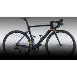 Шоссейный велосипед Wilier 110Air Dura Ace Di2 Cosmic Carbon C40, 2018, Вариант УТ-00115386: Рама: М (Рост: 171-176 см), Цвет: черный, изображение  - НаВелосипеде.рф
