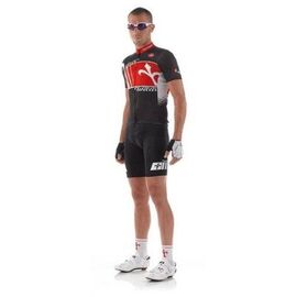 Веломайка короткий рукав Castelli Wilier TEAM SPEED, черно-красный, WL69/124, Вариант УТ-00114963: Размер: M, изображение  - НаВелосипеде.рф