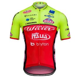 Веломайка короткий рукав Pro Team Wilier - Selle Italia, WL258, Вариант УТ-00114969: Размер: L, изображение  - НаВелосипеде.рф