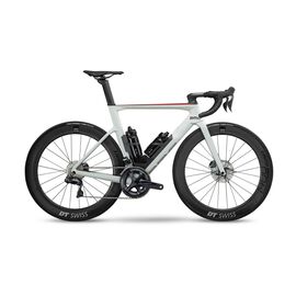 Шоссейный велосипед BMC Timemachine ROAD 01 THREE Ultegra Di2 28" 2019, Вариант УТ-00123676: Рама: 58 cm (Рост: 180 - 185 cm), Цвет: бело-черно-красный, изображение  - НаВелосипеде.рф