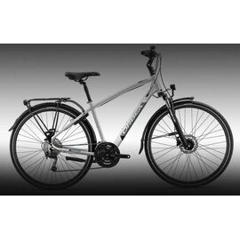Городской велосипед Orbea COMFORT 10 PACK, 2018, Вариант УТ-00113628: Рама: L (Рост: 175-185 см) Цвет: серый/чёрный, изображение  - НаВелосипеде.рф