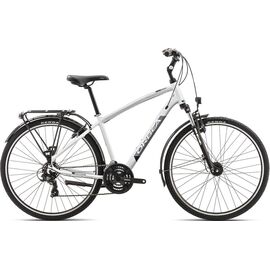 Городской велосипед Orbea COMFORT 30 PACK, 2018, Вариант УТ-00113631: Рама: M (Рост: 165-175 см) Цвет: Серый/чёрный, изображение  - НаВелосипеде.рф