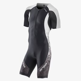 Комбинезон для триатлона Orca Core Short Sleeve Race Suit, черный/белый, 2018, HVC6, Вариант УТ-00113973: Размер L, изображение  - НаВелосипеде.рф