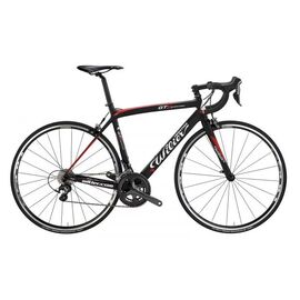 Шоссейный велосипед Wilier GTR Tiagra, 10S+Aksium, 2017, Вариант УТ-00115249: Рама: L (Рост: 177-182 см), Цвет: Черный/красный, изображение  - НаВелосипеде.рф