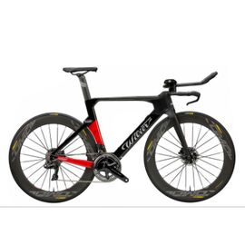 Шоссейный велосипед Wilier Turbine Crono Dura Ace Di2 Disc Comete Pro Carbon SL, 2019, Вариант УТ-00116040: Рама: L (Рост: 177-182 см), Цвет: черный/красный, изображение  - НаВелосипеде.рф