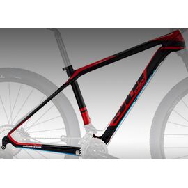 Рама велосипедная Wilier 501XN 2018, Вариант УТ-00115329: Размер: S (Рост: 164-170 см), Цвет: черный/красный/синий, изображение  - НаВелосипеде.рф