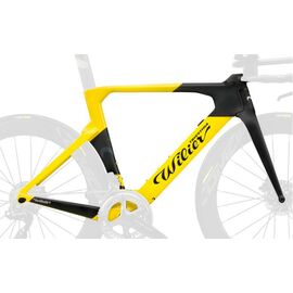 Рама велосипедная Wilier Turbine, E910T9, Вариант УТ-00116032: Размер: L (Рост: 177-182 см), Цвет: желтый/черный, изображение  - НаВелосипеде.рф