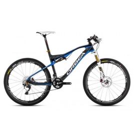 Двухподвесный велосипед Orbea OIZ M 10, 2014, Вариант УТ-00113444: Рама: L (Рост: 180-198 см) Цвет: Голубой-черный, изображение  - НаВелосипеде.рф