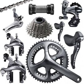 Групсет Shimano ULTEGRA 6800. 11 скоростей, L172,5 34x50, GU6800WC, изображение  - НаВелосипеде.рф