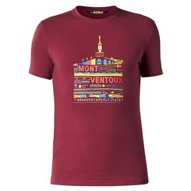 Велофутболка Mavic VENTOUX TEE CABERNET, 2018, 401612, Вариант УТ-00113429: Размер: М, изображение  - НаВелосипеде.рф