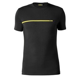 Велофутболка Mavic La Bande Jaune T-Shirt, черный, 2018, 401726, Вариант УТ-00113427: Размер: L, изображение  - НаВелосипеде.рф