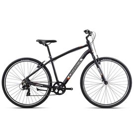 Городской велосипед Orbea COMFORT 40, 2017, Вариант УТ-00113526: Рама: M (Рост: 165-175 см) Цвет: Антрацит/оранжевый, изображение  - НаВелосипеде.рф
