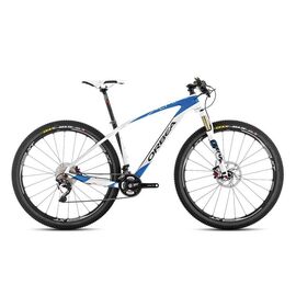 Горный велосипед Orbea Alma 29" M10, 2014, Вариант УТ-00113441: Рама:  XL (Рост: 188 - 200 см) Цвет: Бело-голубой, изображение  - НаВелосипеде.рф