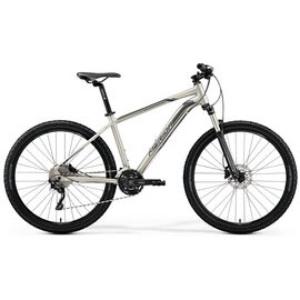 Горный велосипед Merida Big.Seven 80-D, 2019, Вариант УТ-00110065: Рама: L 19" (Рост: 185-190 см), Цвет: MattTitan/Black/Silver, изображение  - НаВелосипеде.рф