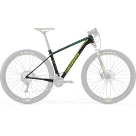 Рама велосипедная Merida Big.Nine 4000-FRM 2017, размер M 17", цвет зеленый, 6110668055, изображение  - НаВелосипеде.рф