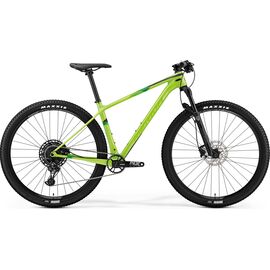 Горный велосипед Merida Big.Nine 4000, 2019, 6110789931, Вариант УТ-00110002: Рама: L 19" (Рост: 185-190 см), Цвет: SilkGreen/DarkGreen, изображение  - НаВелосипеде.рф