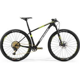 Горный велосипед Merida Big.Nine Team, 2019, Вариант УТ-00110028: Рама: L 19" (Рост: 185-190 см), Цвет: MattUD/Green/White, изображение  - НаВелосипеде.рф