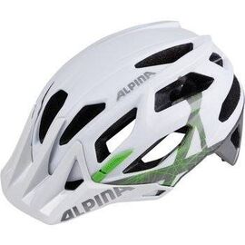 Велошлем Alpina Garbanzo white-titanium-green 2018, 9700_12, Вариант УТ-00118836: Размер: 52-57 см, изображение  - НаВелосипеде.рф