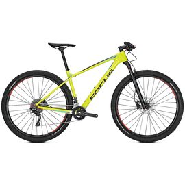 Горный велосипед FOCUS RAVEN ELITE 29" 2018 , Вариант УТ-00075282: Рама: 46 cm (Рост: 155 - 165 cm), Цвет: желтый , изображение  - НаВелосипеде.рф