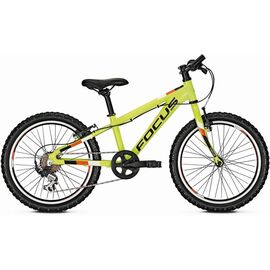 Детский велосипед Focus Raven Rookie 20" 2018 , Вариант УТ-00096619: Колеса: 20 (6-9 лет, рост до 135 см), Цвет: желтый , изображение  - НаВелосипеде.рф