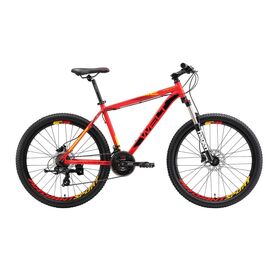 Горный велосипед Welt Ridge 1.0 HD 26" 2018 , Вариант УТ-00120763: Рама: M (Рост: 175 - 180 cm), Цвет: матовый красно-желтый , изображение  - НаВелосипеде.рф