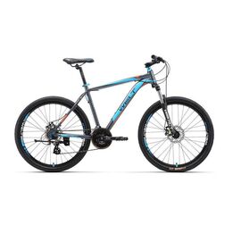 Горный велосипед Welt Ridge 2.0 D 27,5" 2017, Rid2.0D17, Вариант УТ-00079831: Рама: 20" (Рост: 185 - 190 cm), Цвет: серо-сине-оранжевый , изображение  - НаВелосипеде.рф