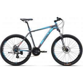 Горный велосипед Welt Ridge 2.0 D 29" 2018, Вариант УТ-00120764: Рама: M (Рост: 180 - 185 cm), Цвет: матовый серо-оранжево-синий , изображение  - НаВелосипеде.рф