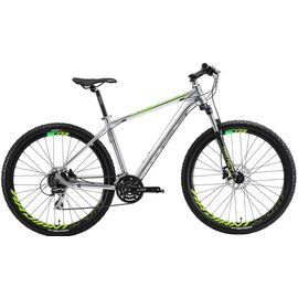 Горный велосипед Welt Rockfall 1.0 SE 27.5" 2018, Вариант УТ-00079823: Рама: L (Рост: 185 - 190 cm), Цвет: серебристо-зеленый , изображение  - НаВелосипеде.рф