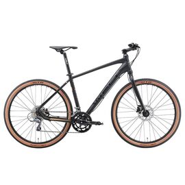 Городской велосипед Welt Horizon 28" 2018, Вариант УТ-00075331: Рама: L (Рост: 185 - 190 cm), Цвет: матовый черный , изображение  - НаВелосипеде.рф