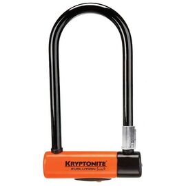 Велосипедный замок Kryptonite Evolution Standard w/ FlexFrame-U bracket U-lock, на ключ, с креплением, 720018002130, изображение  - НаВелосипеде.рф