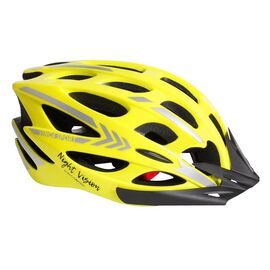 Велошлем Vinca Sport, IN-MOLD, желтый, VSH 14 night vision, Вариант УТ-00057483: Размер: L (58-62 см), изображение  - НаВелосипеде.рф