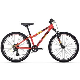 Подростковый велосипед ROCKY MOUNTAIN EDGE C1 24" 2018, Вариант УТ-00074456: Колеса: 24" (Рост: от 135 до 150 см), Цвет: оранжевый , изображение  - НаВелосипеде.рф