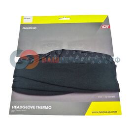 Повязка универсальная GripGrab Headglove Thermo One Size, Black, 502701001, изображение  - НаВелосипеде.рф