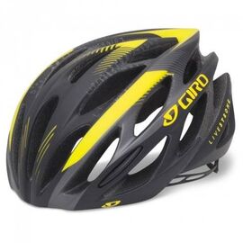 Велошлем Giro SAROS matte yellow/black livestrong, GI2039397, Вариант 00-00019661: Размер: M (55-59 см), изображение  - НаВелосипеде.рф