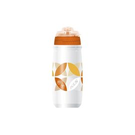 Фляга KELLYS ATACAMA, 0.65л, белый/оранжевый, с крышкой, Bottle ATACAMA Orange 0,55l, изображение  - НаВелосипеде.рф