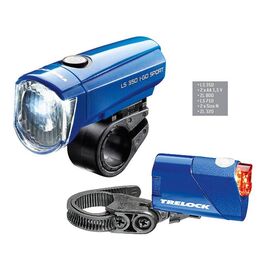 Комплект фонарей TRELOCK, LS 350 I-GO® SPORT / LS 710 REEGO KOMBISET, синий, NTR03267, изображение  - НаВелосипеде.рф
