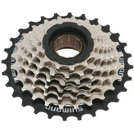 Трещотка  SHIMANO MF-HG37, 7 скоростей, 13-28T, с резьбой 28T, AMFHG377328L, изображение  - НаВелосипеде.рф