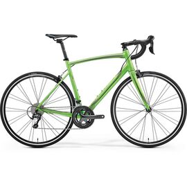 Шоссейный велосипед Merida Ride 300, 2017, зеленый, Вариант УТ-00037505: Рама: L 56 (Рост: 175 - 180 cm), Цвет: зелено-черный , изображение  - НаВелосипеде.рф