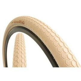 Велопокрышка Continental Retro RIDE Reflex, 28x2.0, 180TPI, кремовая, отражающая полоса, 100469, изображение  - НаВелосипеде.рф