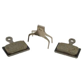 Тормозные колодки SHIMANO K02Ti, для дискового тормоза, полимерные, пружина, Y8PU98010, изображение  - НаВелосипеде.рф