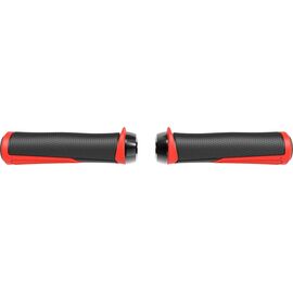 Грипсы велосипедные BBB Cobra, 142mm, красно-черный, BHG-96, изображение  - НаВелосипеде.рф