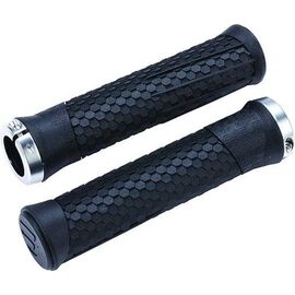 Грипсы велосипедные BBB Python, 142mm / lockring, dark grey черный/серый, BHG-95, изображение  - НаВелосипеде.рф