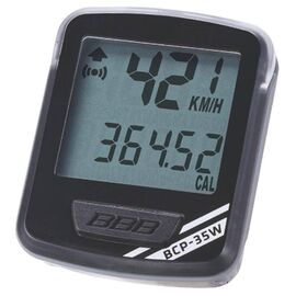 Велокомпьютер BBB NanoBoard, 11 функций, беспроводной, черный/серебро, BCP-35W, изображение  - НаВелосипеде.рф