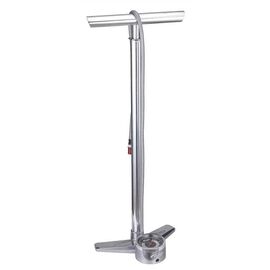 Насос напольный BBB AirBlaster polished silver high pressure floorpump, BFP-31, изображение  - НаВелосипеде.рф