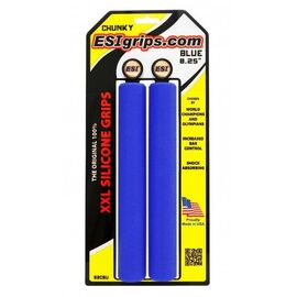 Грипсы велосипедные ESI Chunky XXL 8,25", синий, 82CBU, изображение  - НаВелосипеде.рф